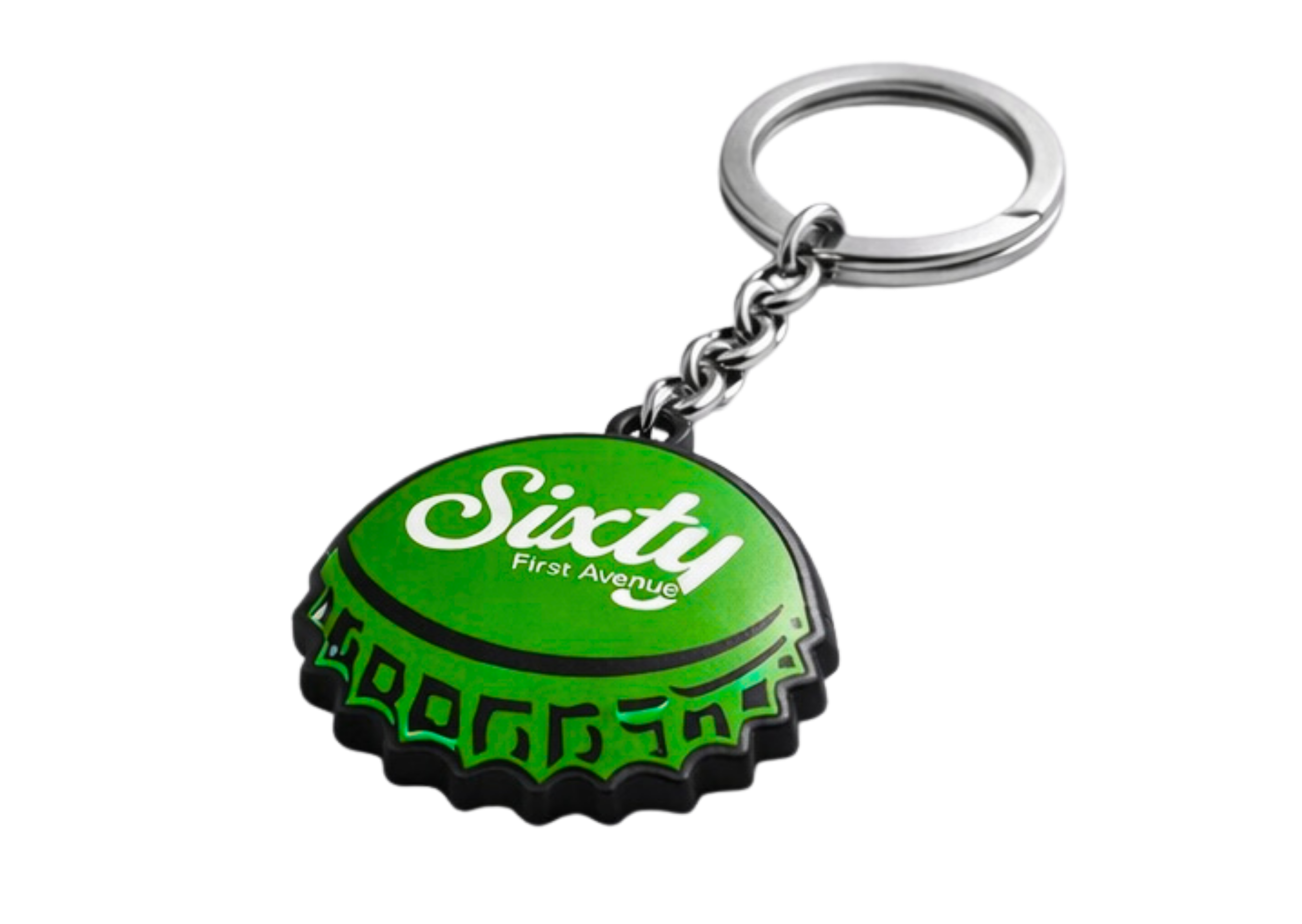 SIGNATURE BOTTLE CAP KEYCHAIN