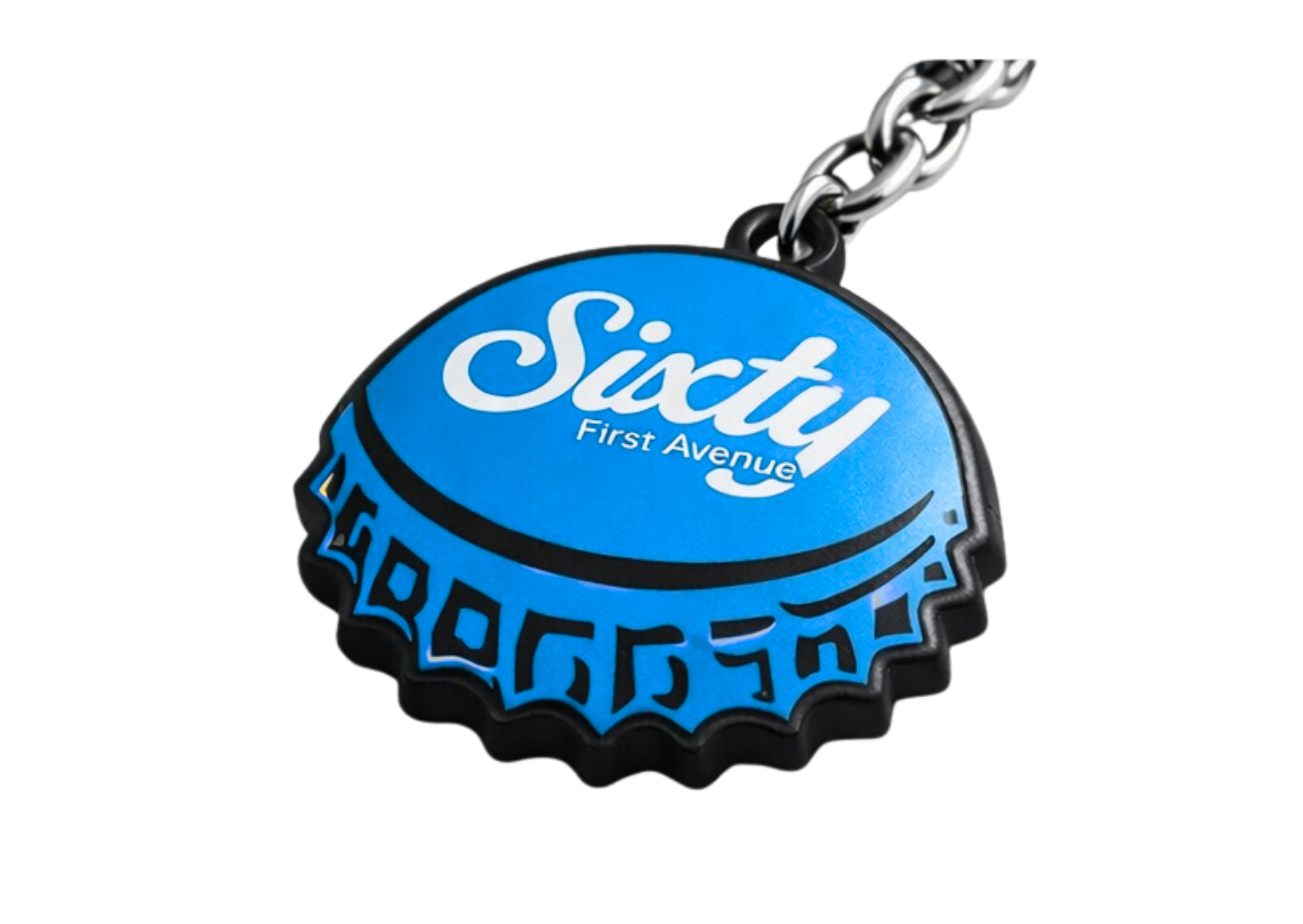 SIGNATURE BOTTLE CAP KEYCHAIN