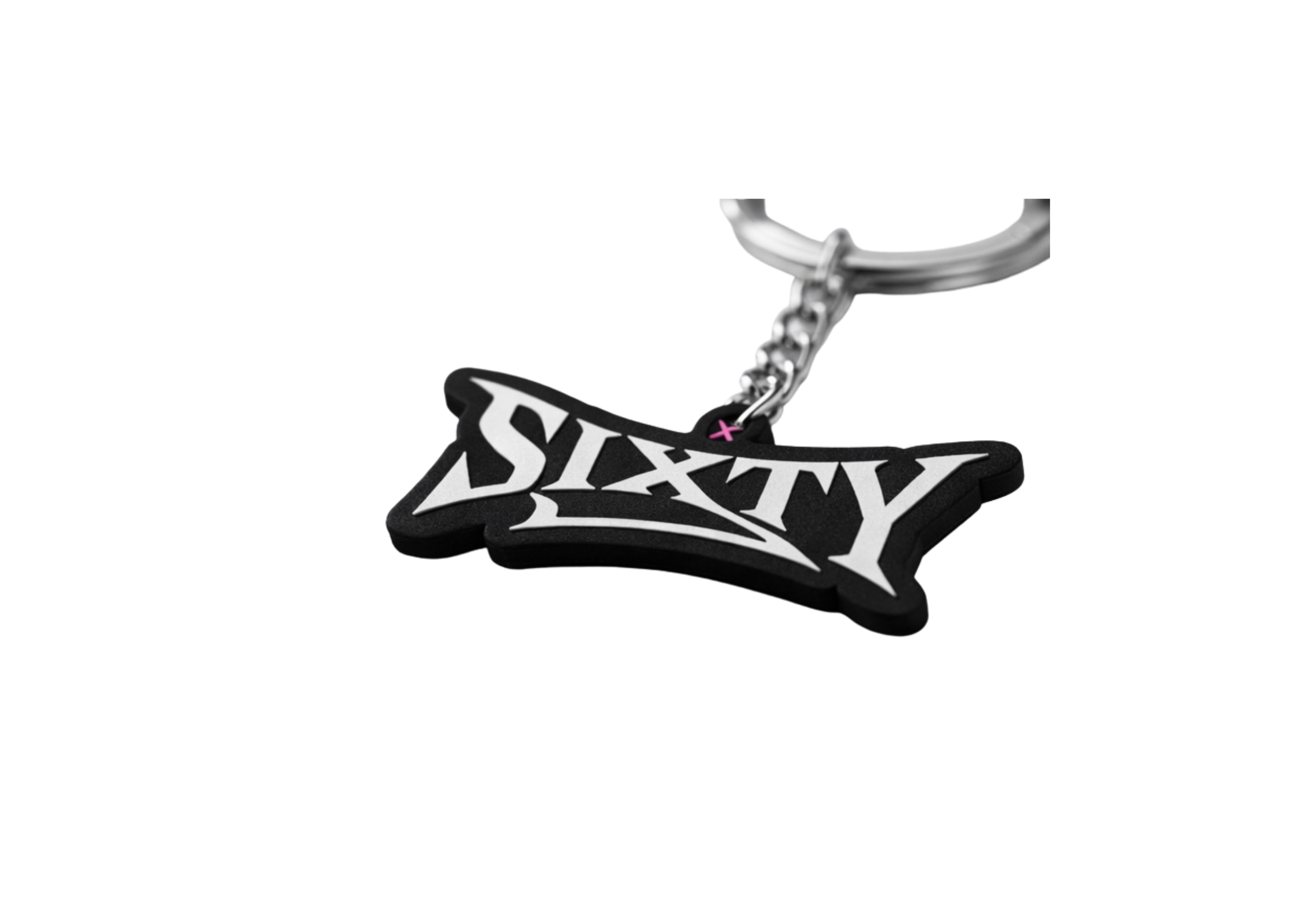 SIXTY EDGE LOGO KEYCHAIN