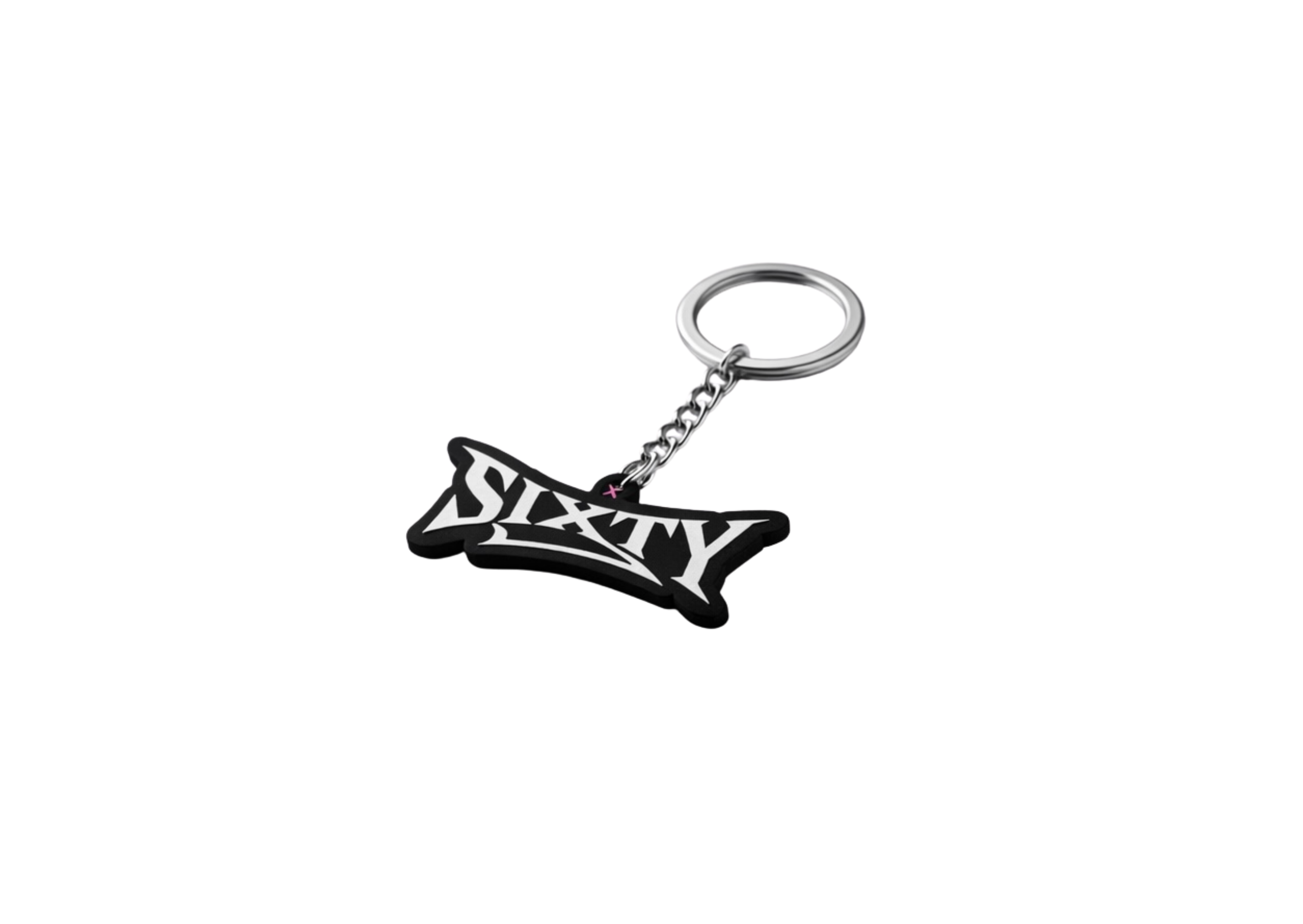 SIXTY EDGE LOGO KEYCHAIN